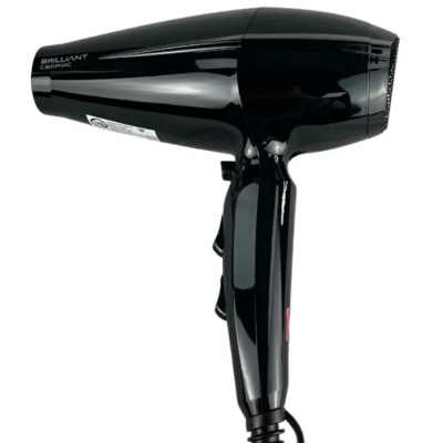 Secador de pelo "Brilliant Ceramic ION" Negro  Gama