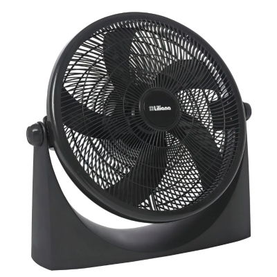 Ventilador turbo 2 en 1 16" plást. Negro VTF16P Liliana