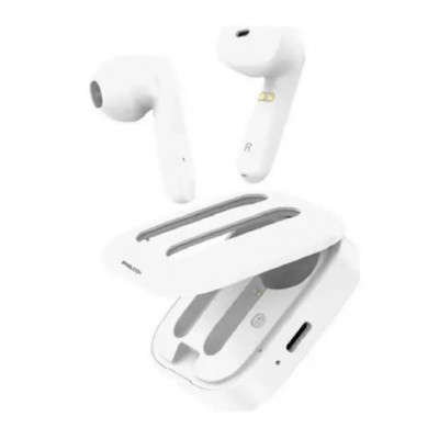 Auriculares earbuds TWS BT blanco Philco