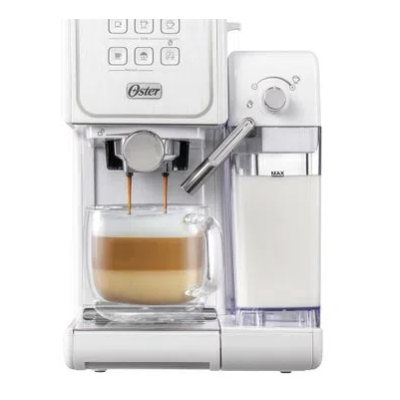 CAFETERA ESPRESO TOUCH BLANCA M 6801 OSTER 20 %  OFF  TARJETA ULTRA 3 CUOTAS SIN INTERES