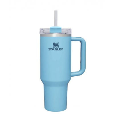 Vaso Quencher 1,18L Pool celeste Stanley