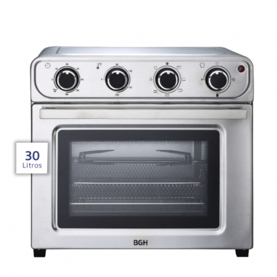 Horno eléctrico Airfryer inox. BGH