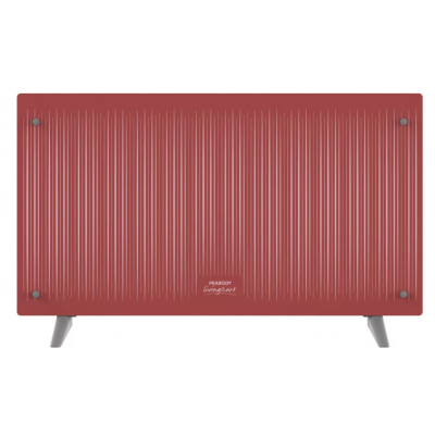 Vitroconvector rojo rallado Peabody