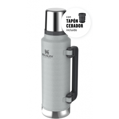 Termo clásico 1,4l asa plegable silver 083 SLY