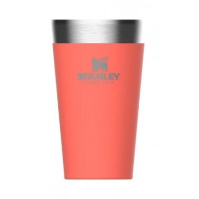 Vaso pinta 473ml coral Stanley