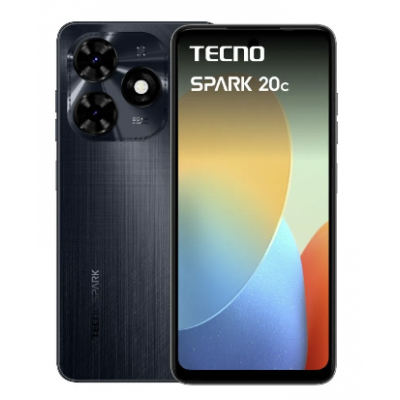 Móvil Spark 20C Gravity Black 256+4GB Tecno