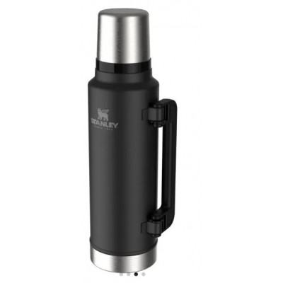 Termo clasico 1,4l asa plegable negro Stanley