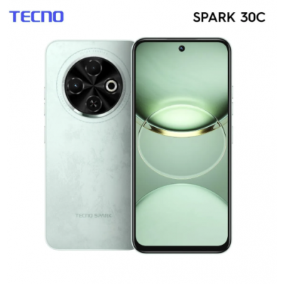 Móvil Spark 30c KL5 128+4 g MagicSkin Green Tecno