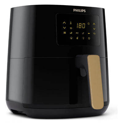 Air fryer compacta digital negra 4,1L wifi Philips