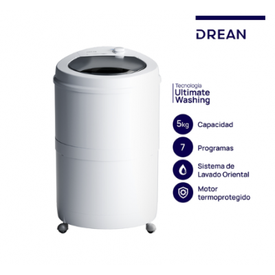 Lavarropas semi autom superior 5kg LRDR57SB DRN