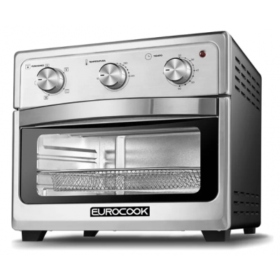 Horno Air Fryer 16L 1.500w inox Eurocook