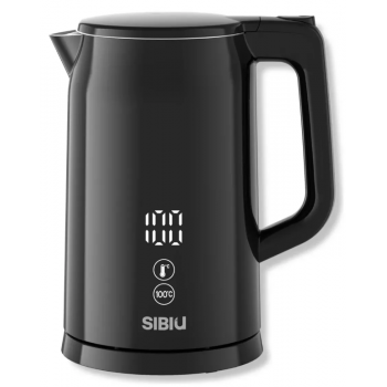 Pava eléctrica negra 1,7L...