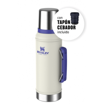 Termo Clasico 950ml  Cream Royal manija Stanley