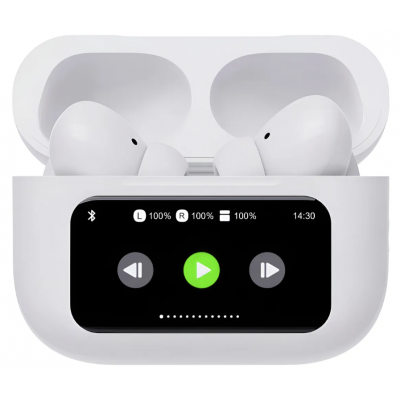 Auricular TWS touch screen blanco Noblex