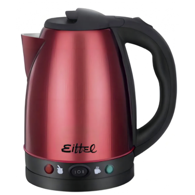 Pava rojo metalizado corte mate  Eiffel