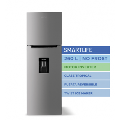 Heladera no frost inverter 260L inox SL