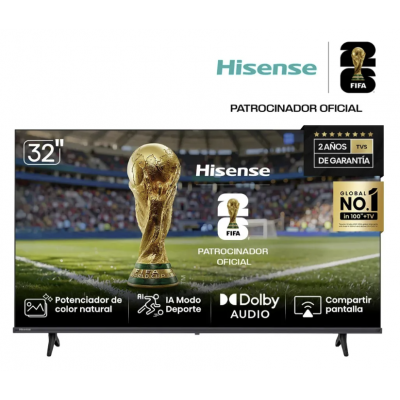Smart TV 32" LED HD Vidaa Hisense