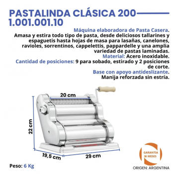 Fabrica de pastas Clásica...