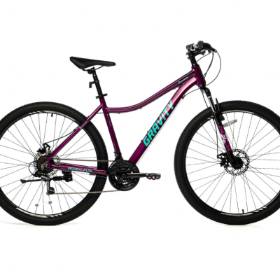Bicicleta mtb  Dabomb 29 violeta y verde Gravity