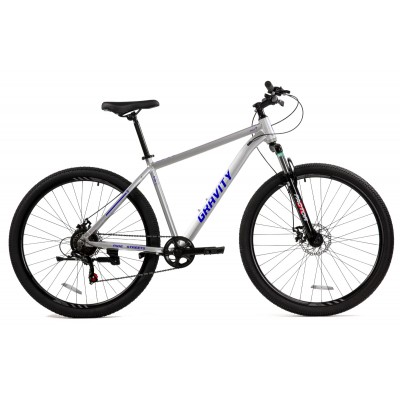 Bicicleta mtb Salty 29" blanca y azul Gravity
