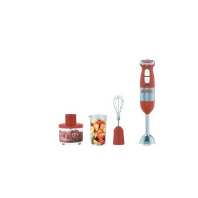 Mixer 3 en 1 500W rojo c/accesorios Eiffel
